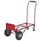 Vestil Red Steel Convertible Hand Truck 500 lb Pneumatic Wheel Rubber Caster DSHT-500-PN - alternate 4